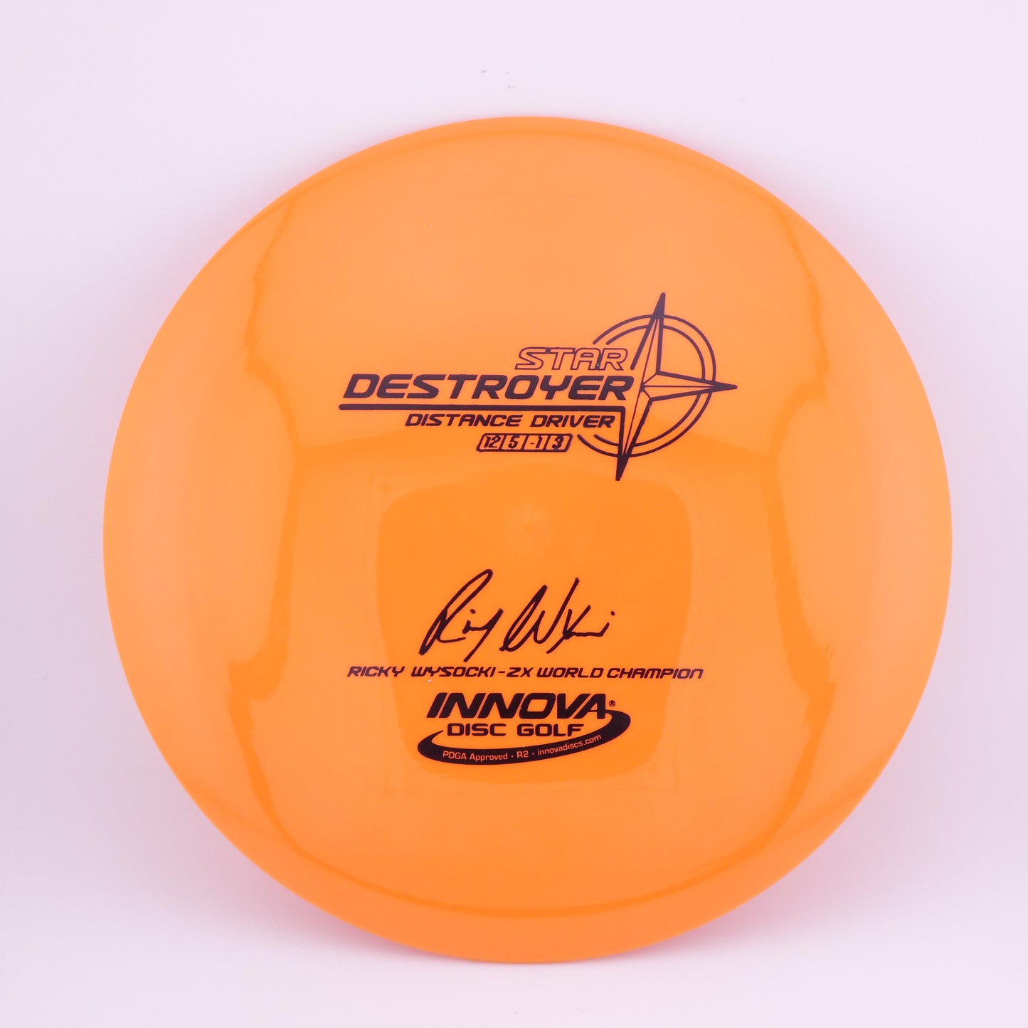 Star Destroyer Distance Driver "2x Ricky Wysocki Signature Series" 173-175g Orange