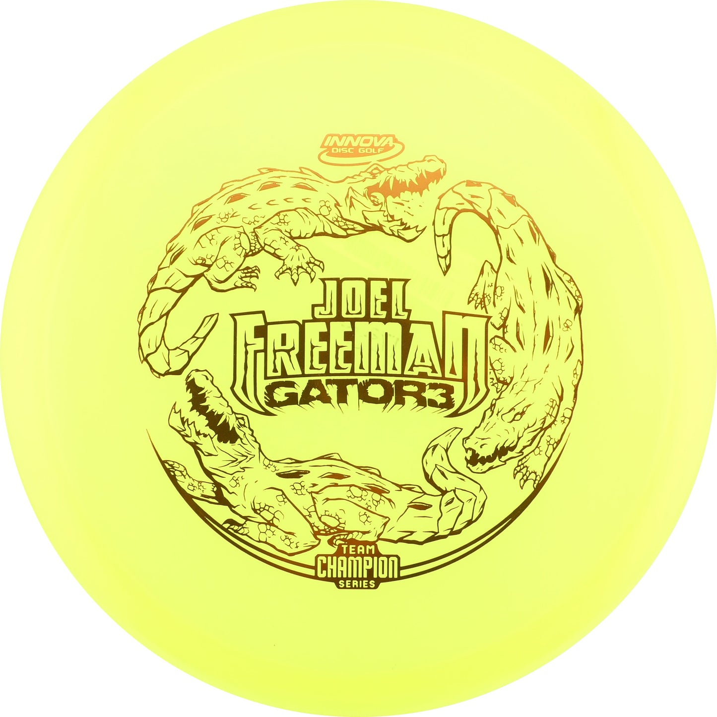 Champion Gator3 - Joel Freeman Tour Series (Yellow)