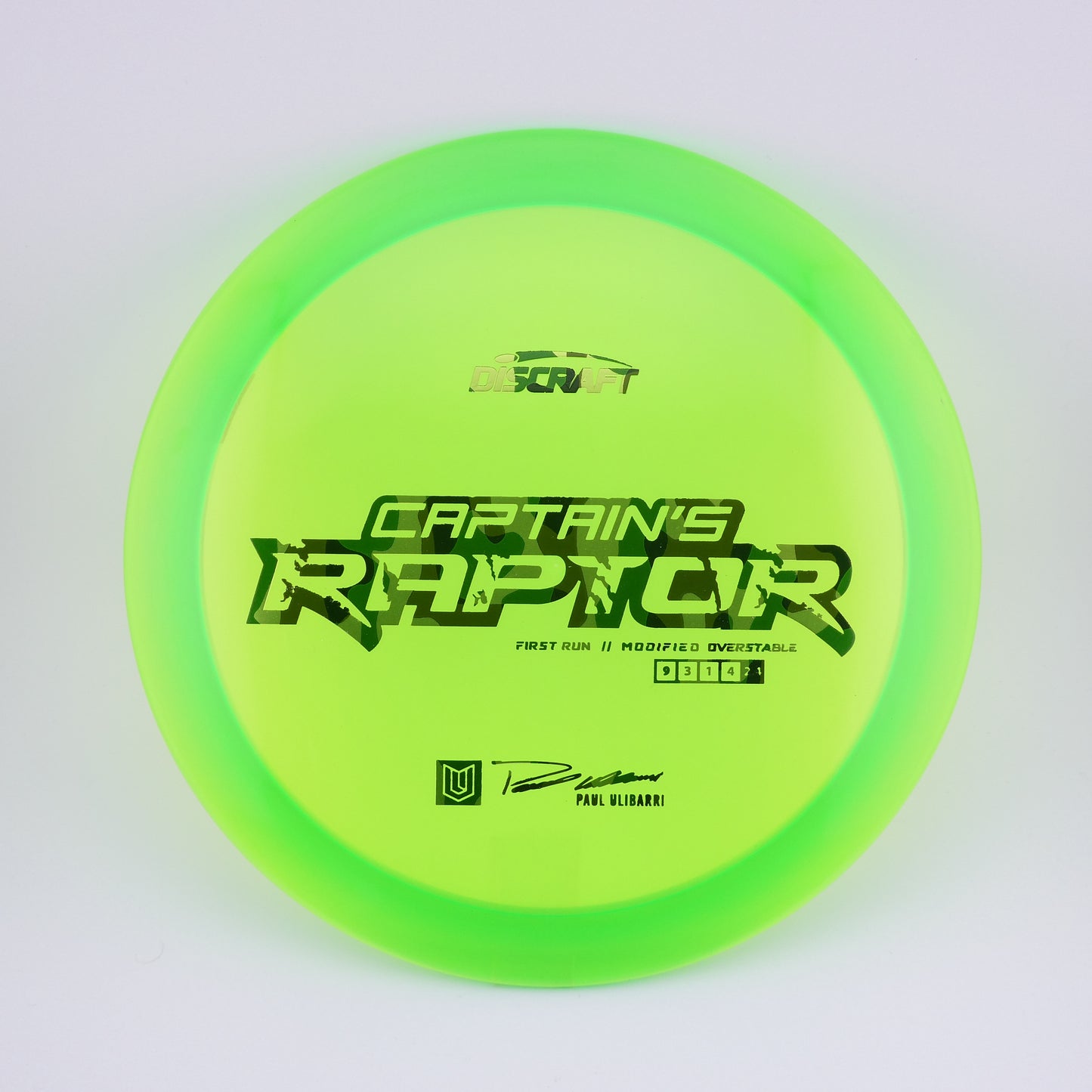 Special Blend Z Captain's Raptor - Paul Ulibarri First Run