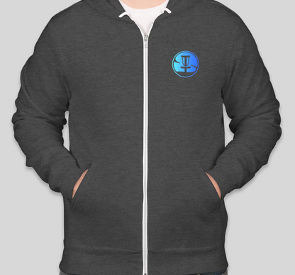 TTDG Active Logo Full-Zip Hoodie